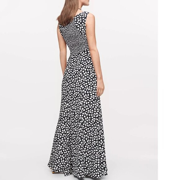 NWT Diane Von Furstenberg DVF Silk Maxi Dress - Boho Gown for Summer Wedding - Picture 3 of 14